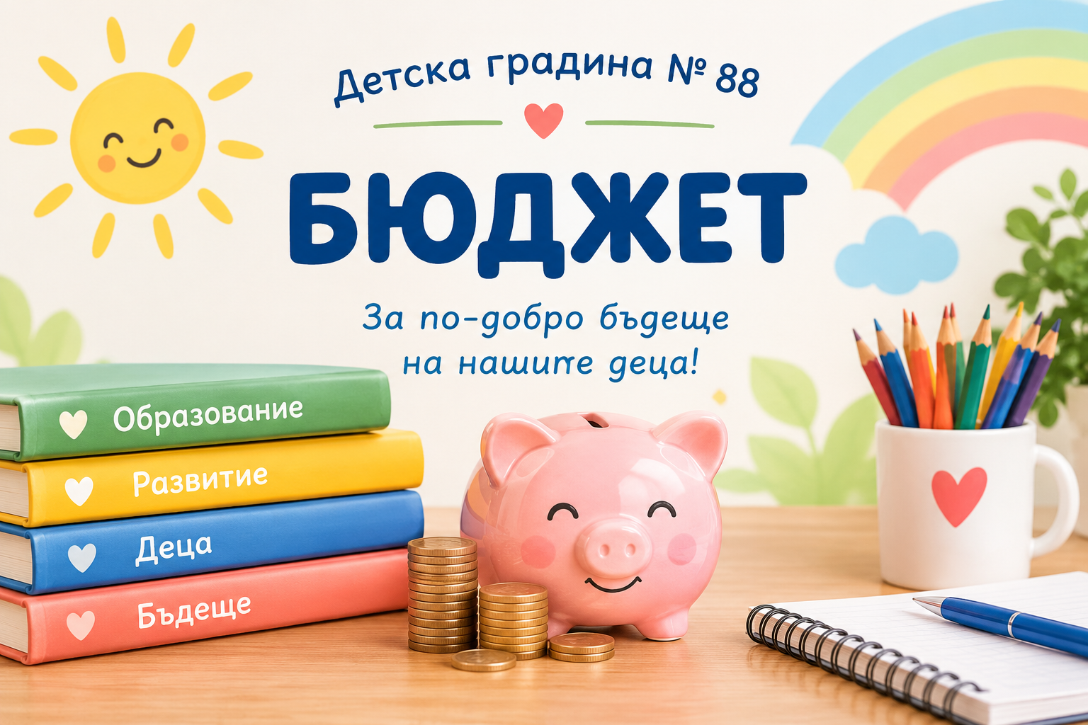 Бюджет 2026- Детска градина 88